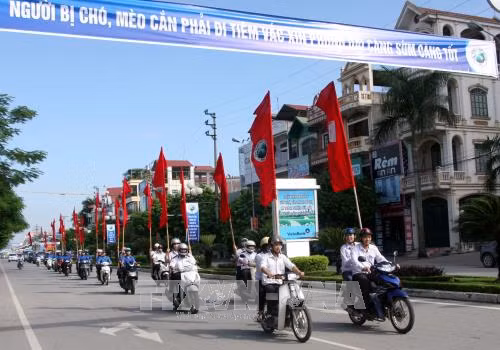 Meeting en écho de la Journée mondiale contre la rage à Bac Giang ảnh 1