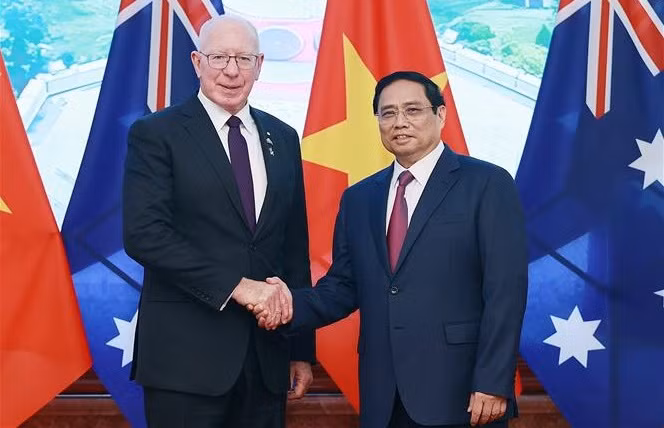 Entrevue entre le Premier ministre et le gouverneur général d'Australie ảnh 1