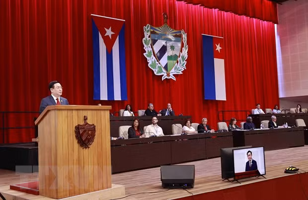 La visite de Vuong Dinh Hue a marqué un nouveau jalon dans les relations Vietnam – Cuba ảnh 1