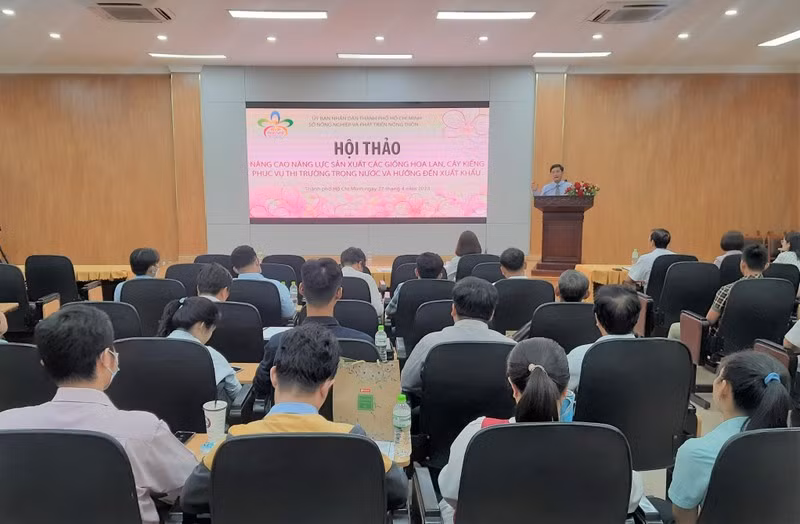 Ho Chi Minh-Ville améliore sa capacité de production de plantes ornementales ảnh 1
