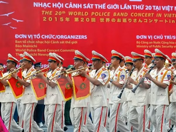 Ouverture du 20e Gala international de la musique de la police ảnh 1