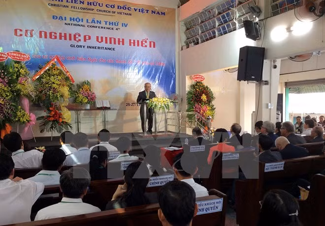 Congrès de l'Eglise de la fraternité chrétienne du Vietnam à Ho Chi Minh-Ville ảnh 1