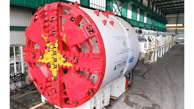 L’installation prochaine du premier tunnelier de la ligne de métro N°3 de Hanoi ảnh 1