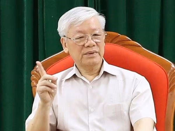 Le SG et président Nguyen Phu Trong préside la réunion périodique du Bureau Politique ảnh 1 Le SG et président Nguyen Phu Trong préside la réunion périodique du Bureau Politique ảnh 1