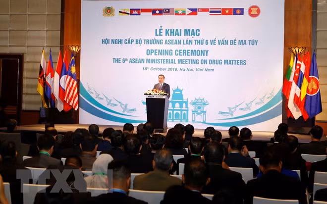 Ouverture de la 6e conférence ministérielle de l’ASEAN sur la drogue à Hanoï ảnh 1