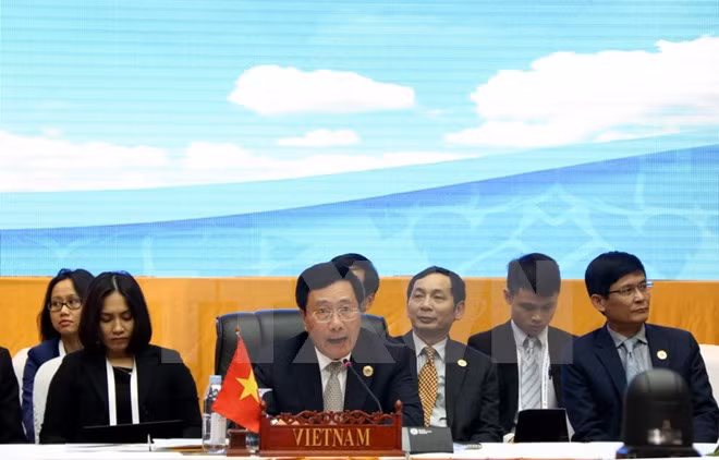 Le 9e Conférence des ministres des AE Mékong-Japon au Laos ảnh 1