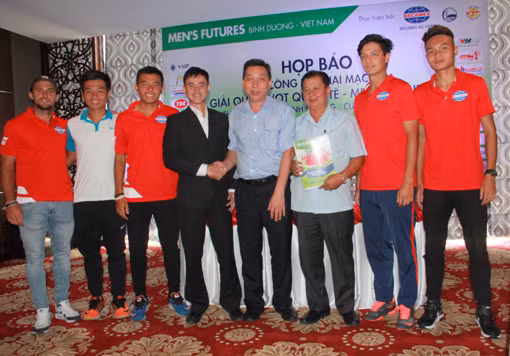 Tennis : ouverture du tournoi international Men’s Futures - Coupe Becamex 2016 ảnh 1