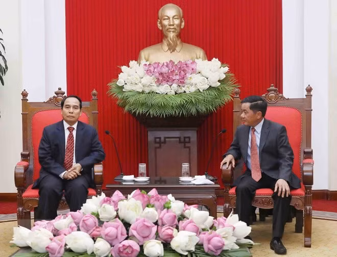 Vietnam-Laos : Renforcement de la coopération entre les deux commissions du contrôle ảnh 1