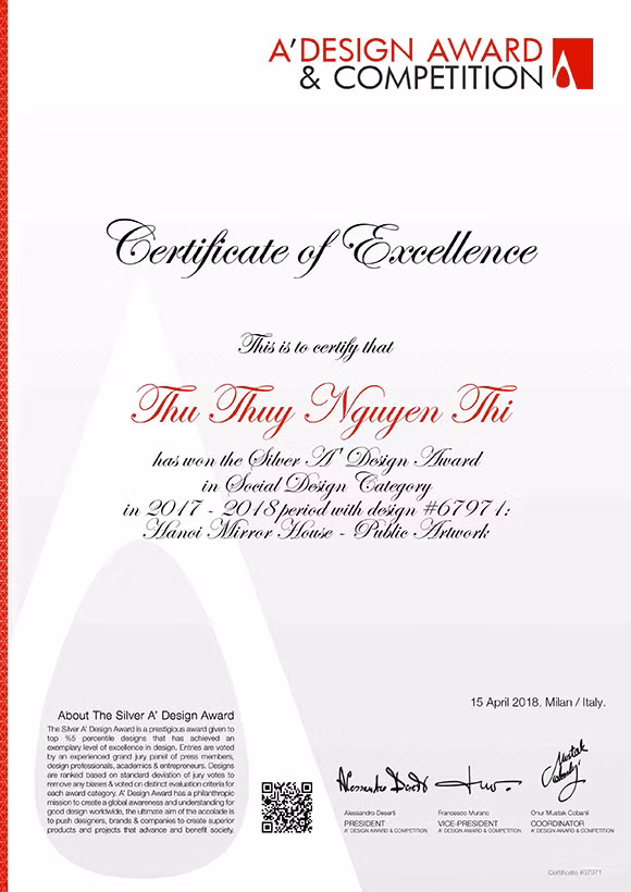 La peintre Nguyen Thu Thuy remporte la médaille d’argent à un concours international de design ảnh 2