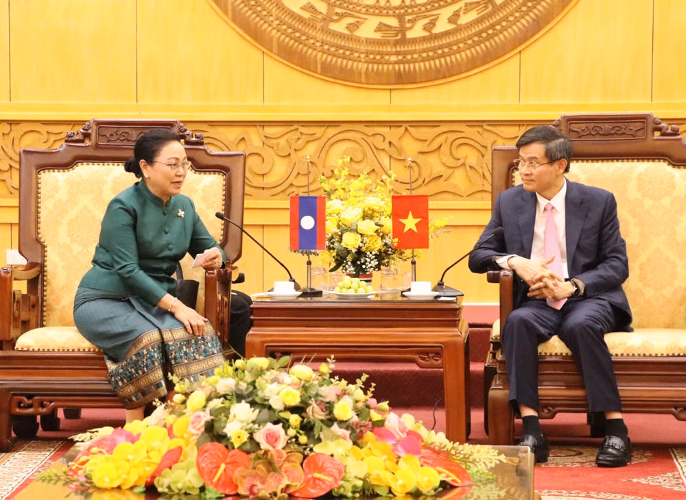Vietnam et Laos partagent leurs expériences dans la préservation des valeurs patrimoniales ảnh 1