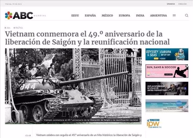 Les médias argentins louent la victoire du 30 avril 1975 du Vietnam ảnh 1