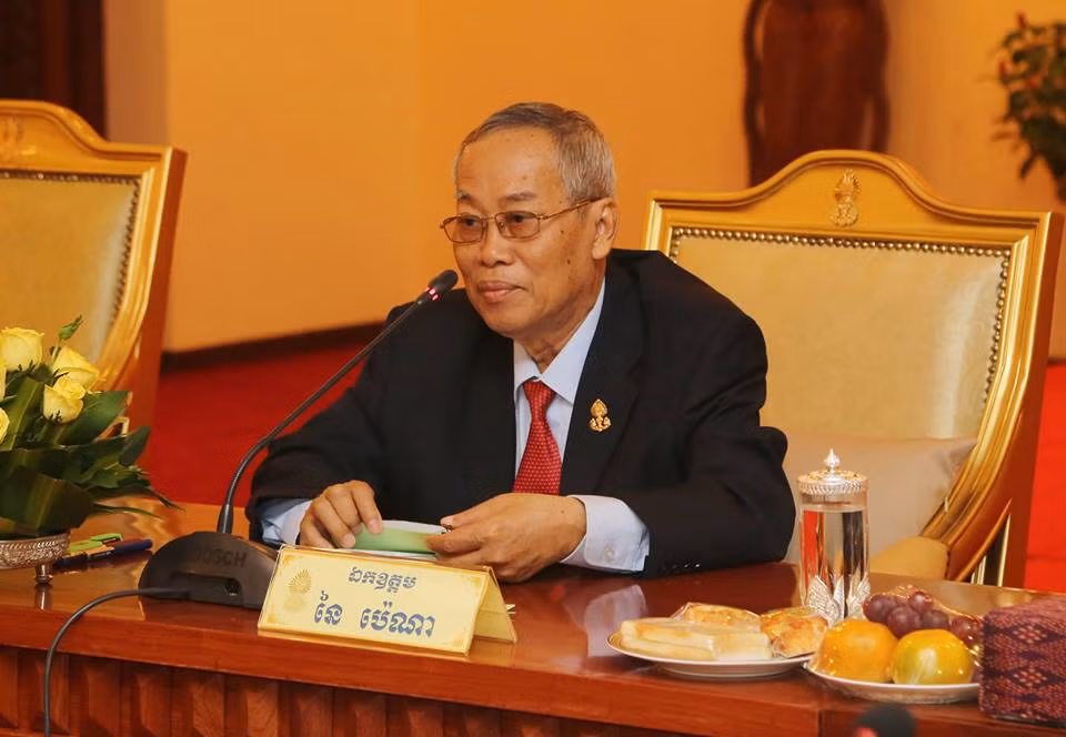 Décès du premier vice-président du Sénat du Cambodge Nay Pena ảnh 1