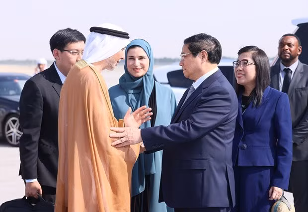 Le PM retourne à Hanoi après sa tournée aux Émirats arabes unis et en Turquie ảnh 1