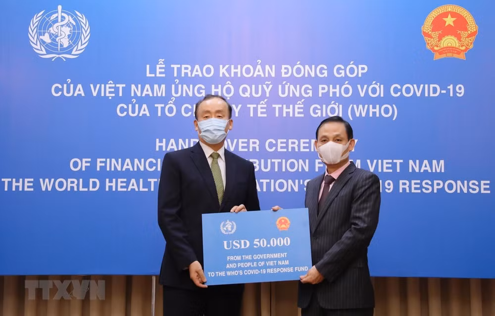 La contribution du Vietnam au Fonds de riposte à la COVID-19 ảnh 1