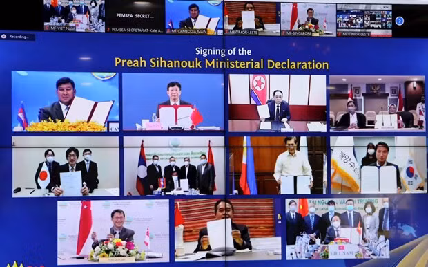 Le Vietnam s'engage à unir ses efforts pour le développement durable dans les mers d'Asie de l'Est ảnh 2