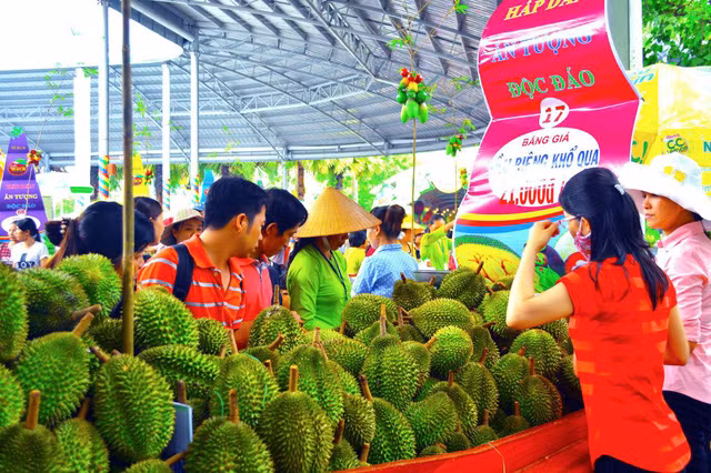 Atmosphère joyeusement animée du Festival des fruits du Nam Bô 2018 ảnh 1