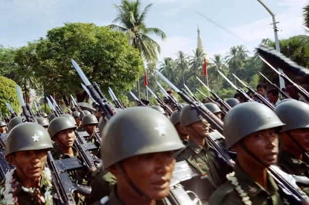 Le Myanmar procède à une manœuvre militaire conjointe ảnh 1