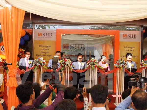 Ouverture d'une succursale de la SHB au Cambodge ảnh 1