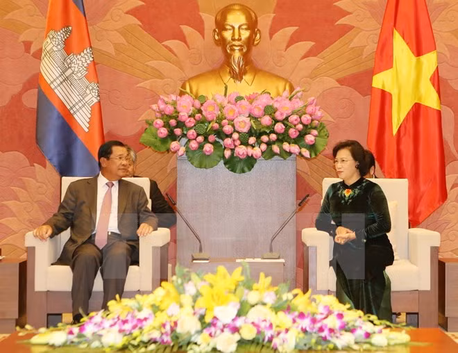 La présidente de l’AN vietnamienne plaide pour les liens Vietnam-Cambodge ảnh 1