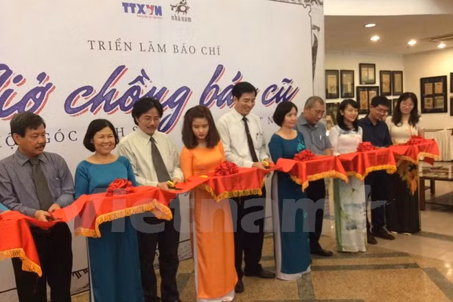 Exposition sur la presse vietnamienne à Hô Chi Minh-Ville ảnh 1