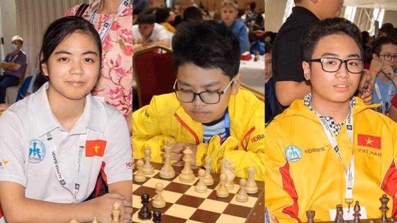Le Vietnam rafle l’or au Championnat du monde de rapide et blitz de la jeunesse 2023 ảnh 1