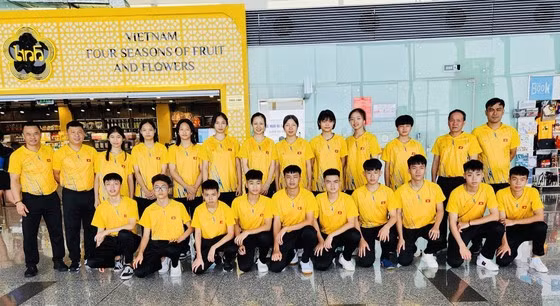 Le Vietnam remporte une médaille d'or aux Championnats de tennis de table juniors d'Asie du Sud-Est ảnh 1