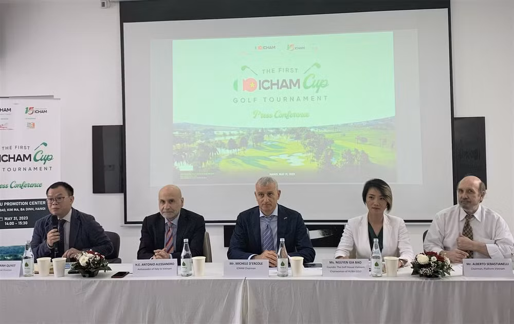 L'ICHAM organise le tournoi de golf "The First ICHAM CUP" ảnh 1