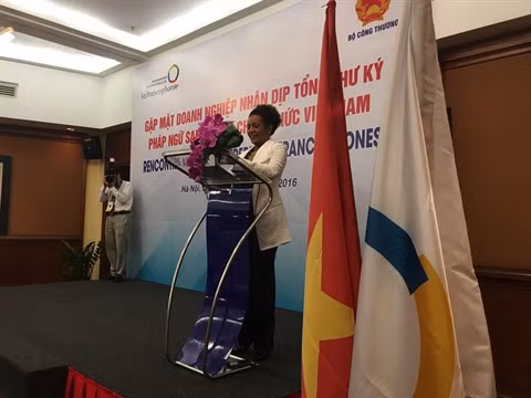 La secrétaire générale de la Francophonie rencontre des entreprises francophones ảnh 3