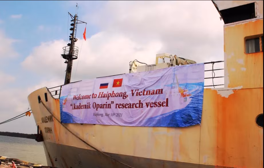 Le Vietnam et la Russie effectuent conjointement la deuxième enquête scientifique marine ảnh 2