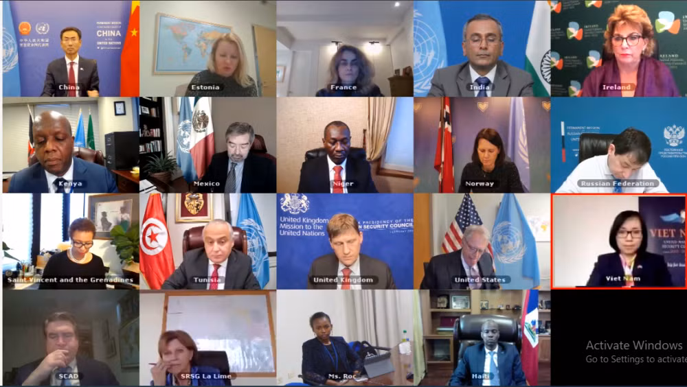 ​Conseil de sécurité : le Vietnam appelle à promouvoir le dialogue sur les questions en Haïti ảnh 1