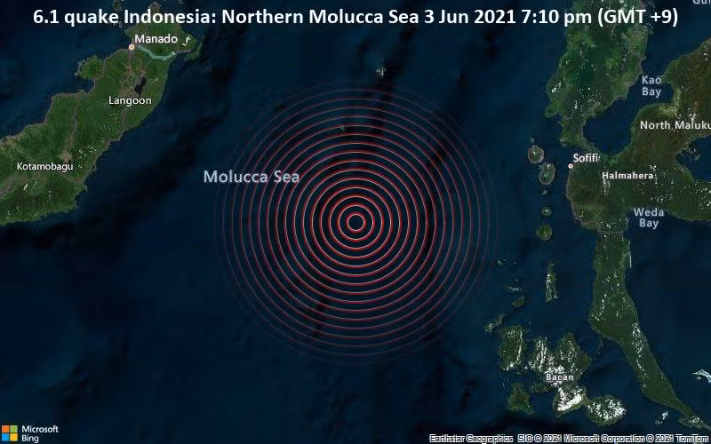 Indonésie : un séisme de magnitude 6,1 frappe l'Est du pays, aucune victime signalée ảnh 1