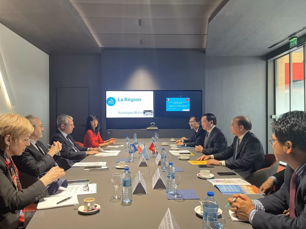 Thai Binh renforce sa coopération avec la région Auvergne - Rhône - Alpes (France) ảnh 1