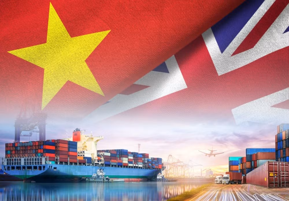 Belle perspective du commerce bilatéral entre le Vietnam et le Royaume-Uni ảnh 1