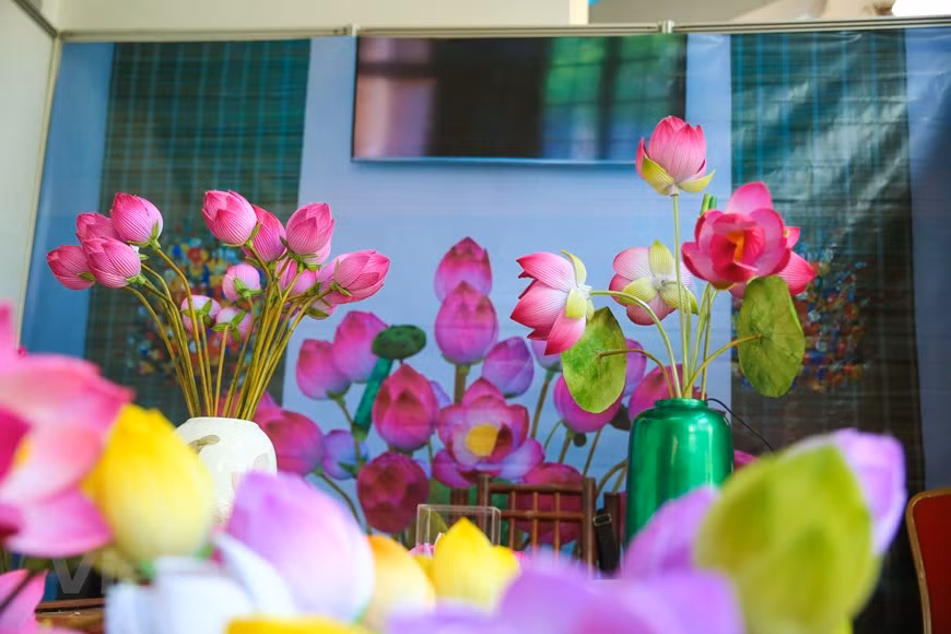 Le village des fleurs en papier de Thanh Tiên à Huê ảnh 1