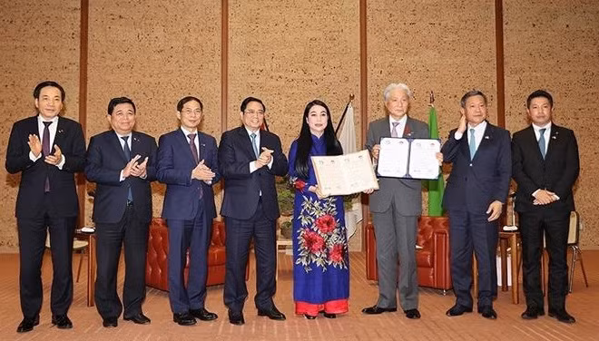 Le Premier ministre Pham Minh Chinh se rend à Tochigi (Japon) ảnh 3