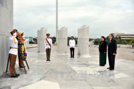 Activités de la vice-présidente permanente de l'AN du Vietnam à Cuba ảnh 2