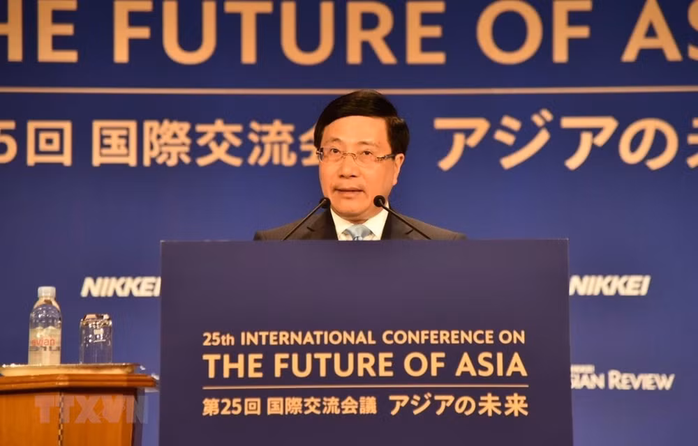 Pham Binh Minh donne un discours sur la situation mondiale ảnh 1