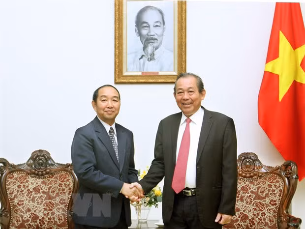Promotion des liens entre la Cour populaire suprême du Vietnam et du Laos ảnh 1