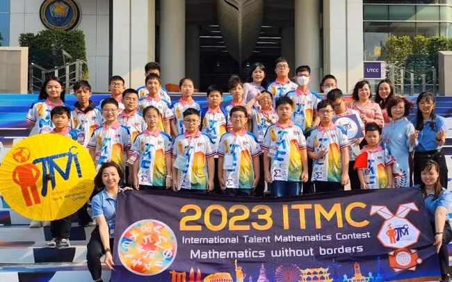 Le Vietnam décroche des médailles à International Talent Mathematics Contest 2023 ảnh 1