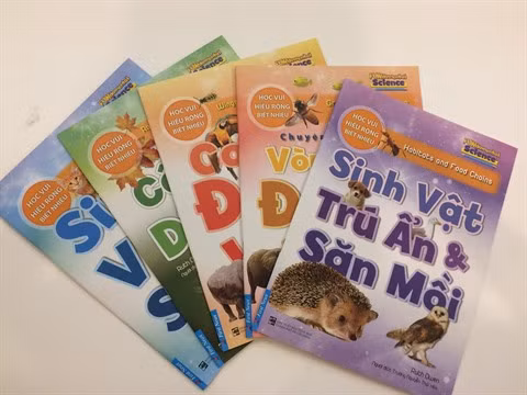 Sortie d'une collection de livres pour enfants sur les sciences fondamentales ảnh 1