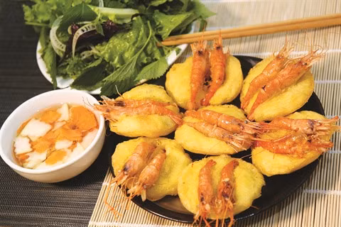 Les beignets de crevettes Hô Tây font recette ảnh 1