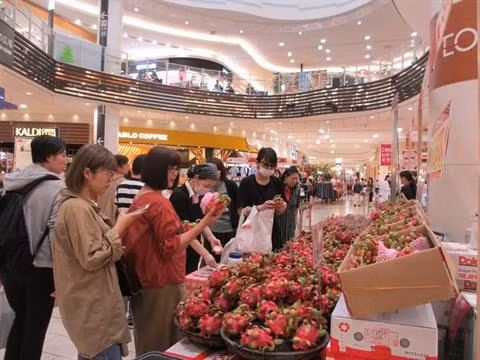 Promotion des produits agricoles dans le réseau de distribution AEON Mall ảnh 2