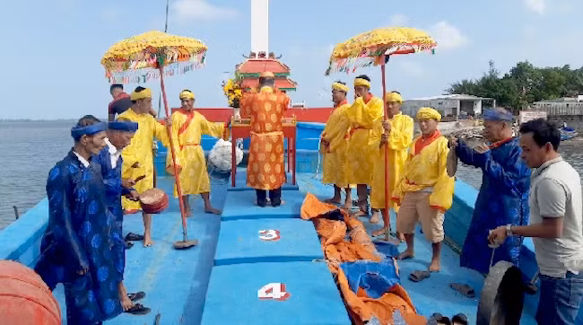 Fête de la prière pour la bonne pêche à Quang Nam ảnh 1