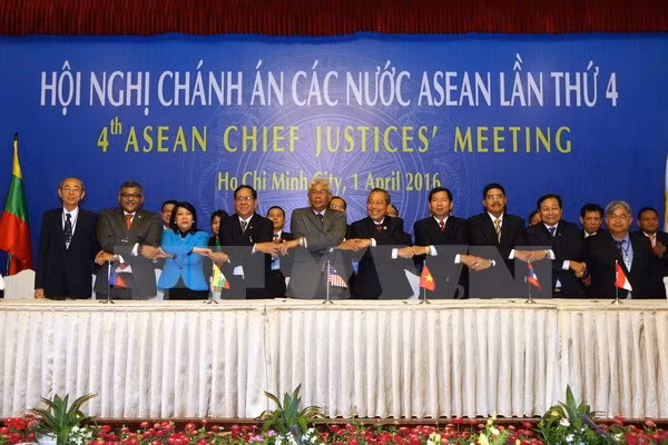 Quatrième ​réunion des chefs de la Justice de l'ASEAN à HCM-Ville ảnh 1