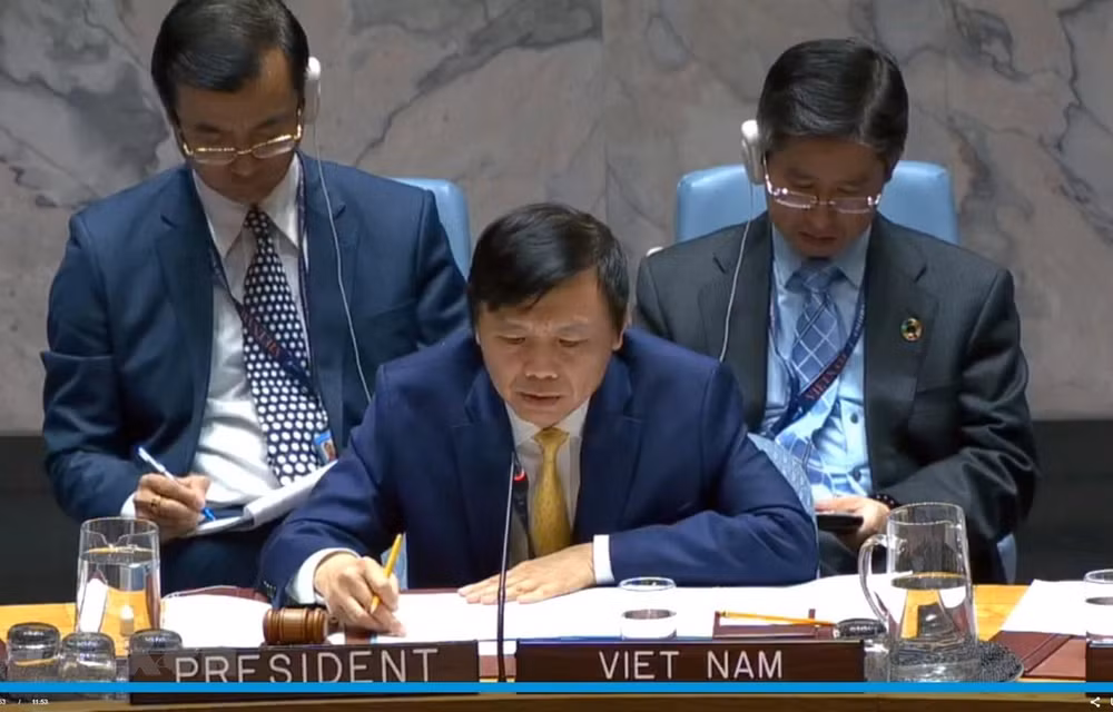 Le Vietnam préside une réunion du Conseil de sécurité sur le Yémen ảnh 1