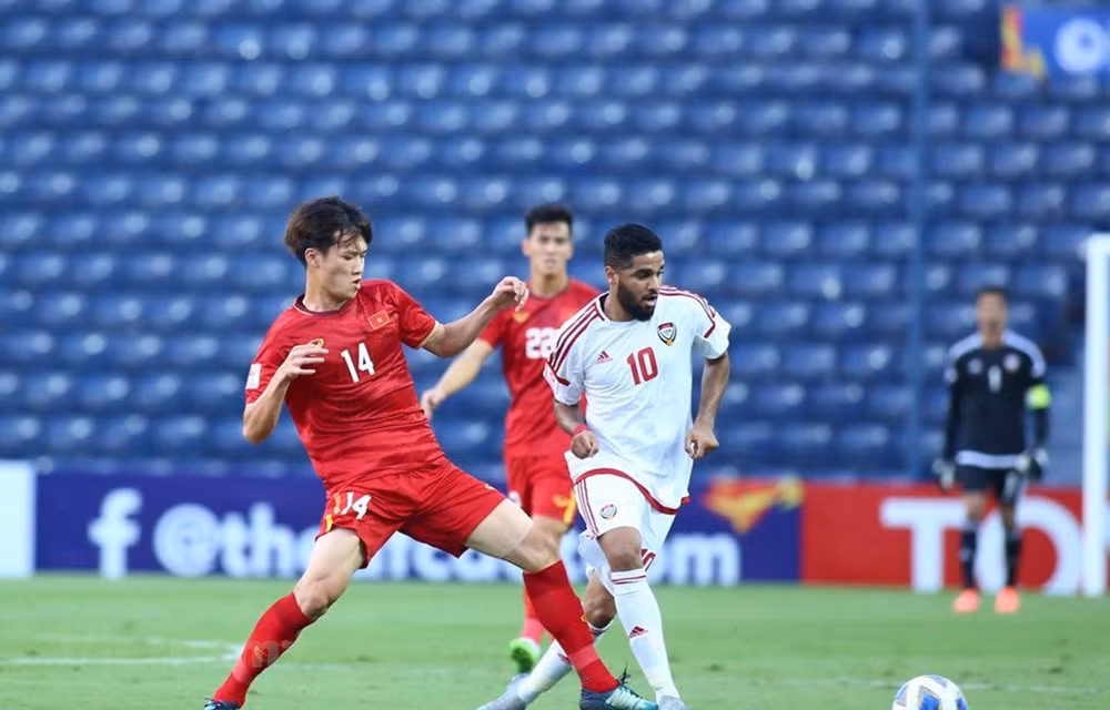 Championnat U23 de l’Asie 2020 : Le Vietnam fait match nul contre les Emirats Arabes Unis ảnh 1