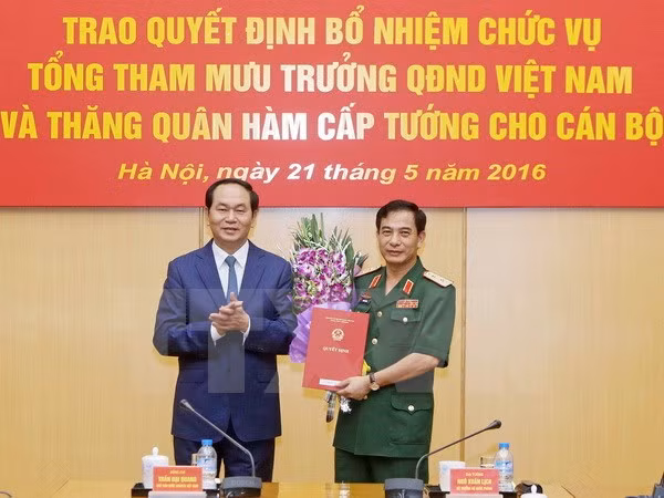Le général Phan Van Giang nommé à la tête de l’état-major de l’armée ảnh 1