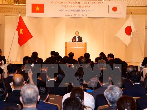 Le PM Nguyen Xuan Phuc au Dialogue sur la politique économique Vietnam-Japon ảnh 1 Le PM Nguyen Xuan Phuc au Dialogue sur la politique économique Vietnam-Japon ảnh 1