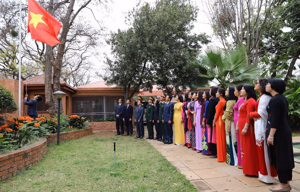 La Fête nationale du Vietnam célébrée en Afrique du Sud et en Égypte ảnh 1