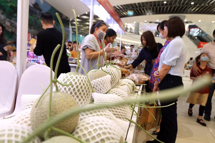 Promotion des produits agricoles dans le réseau de supermarchés AEON ảnh 5